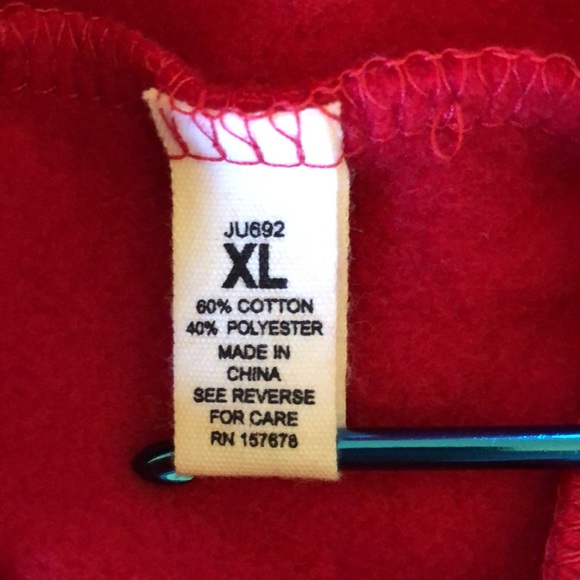 New City Wear red white blue hoodie XL San Francisco - Picture 5 of 11